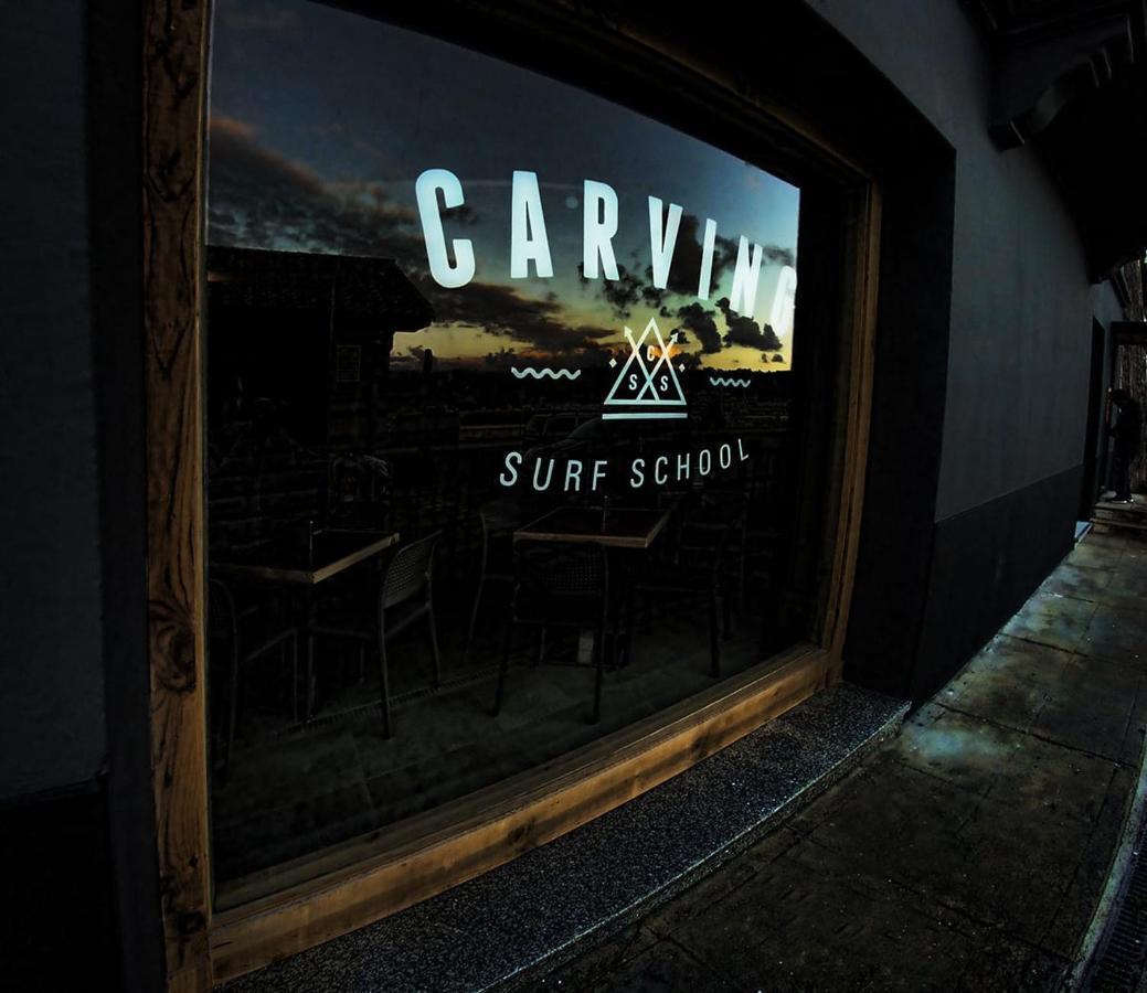 Carving Surf Hostel San Esteban de Pravia Kültér fotó